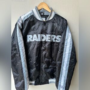 STARTER Jacket, Vintage. LA Raiders, Large